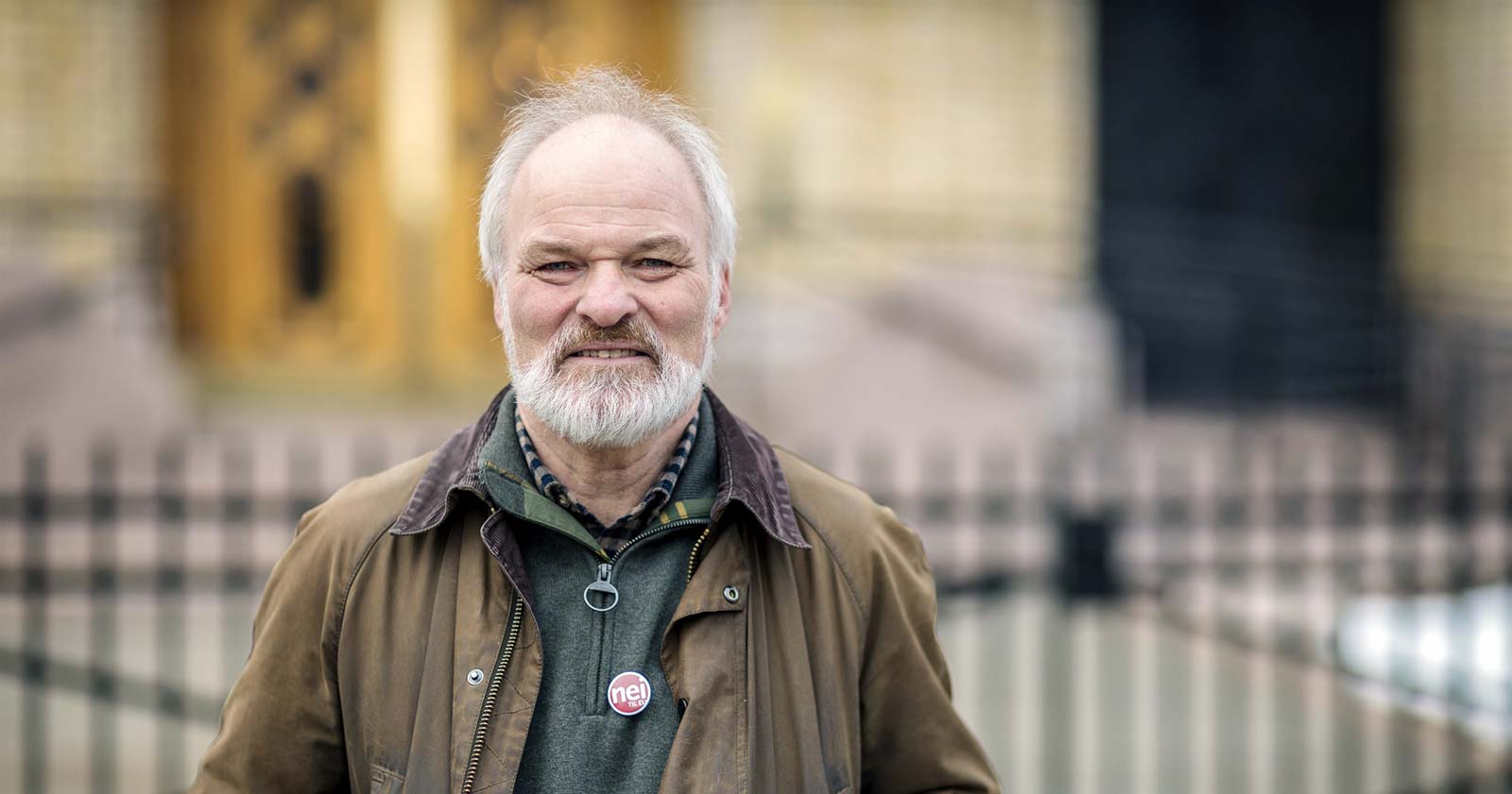 Einar Frogner er leder av Nei til EU. Foto: Eivind Formoe | Nei til EU